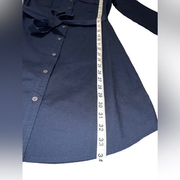 Tommy Hilfiger Dress. Size: XS Color: Navy Blue - Picture 14 of 15